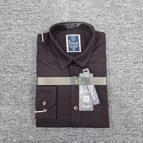 Coffee Cotton Executive Formal Shirt