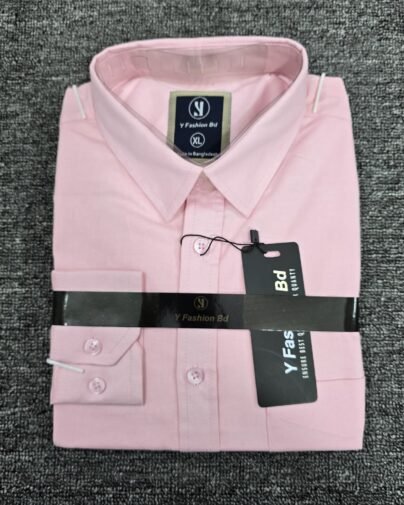 Light Pink Cotton Executive Formal Shirt