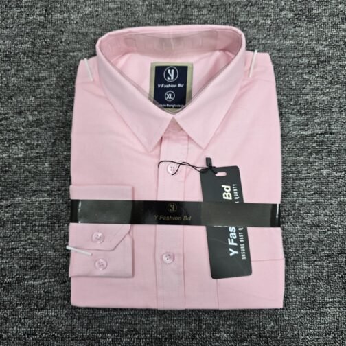 Light Pink Cotton Executive Formal Shirt